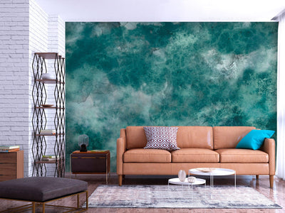 Wall Murals with abstract background - Malachite Time, 142802 G-ART