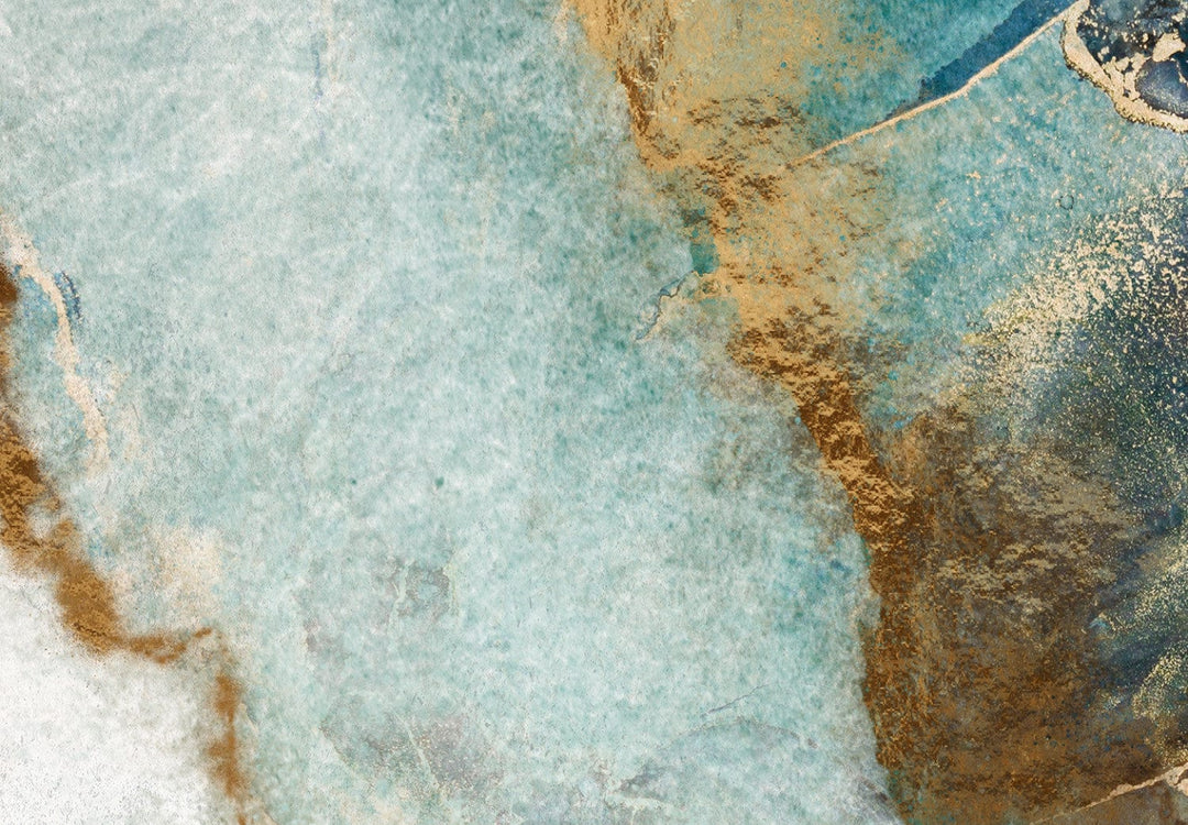 Fototapetes ar abstrakta fonu - Tirkīza melanholija - 142953 G-ART