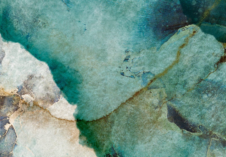 Fototapetes ar abstrakta fonu - Tirkīza melanholija - 142953 G-ART
