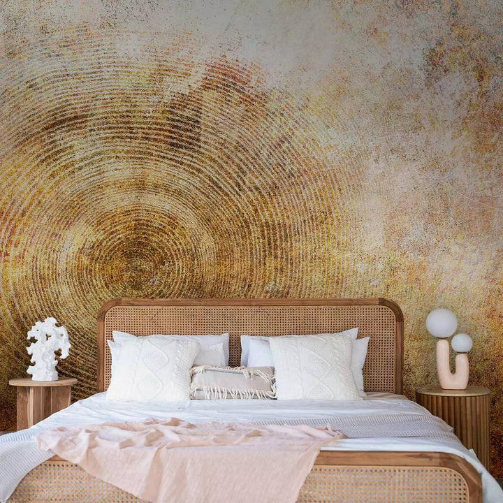 Fototapetes ar abstrakta rakstu - zelta koks - moderns stils G-ART