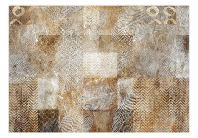 Fototapeet abstraktse kuldse mustriga - Kuldne kompositsioon, 142713 G-ART