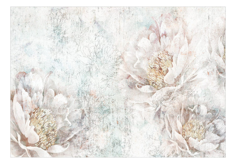Фотообои с абстрактными цветами - Шелковые цветы, 142700 G-ART