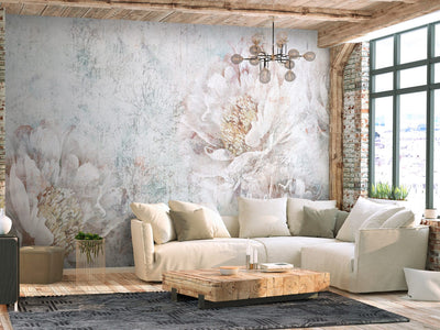 Wall Murals with abstract flowers - Silk flowers, 142700 G-ART