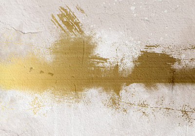 Valokuvatapetti abstrakti talvehtiminen - Golden Mirage, 143051 G-ART