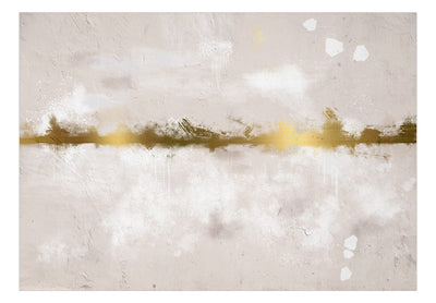 Valokuvatapetti abstrakti talvehtiminen - Golden Mirage, 143051 G-ART