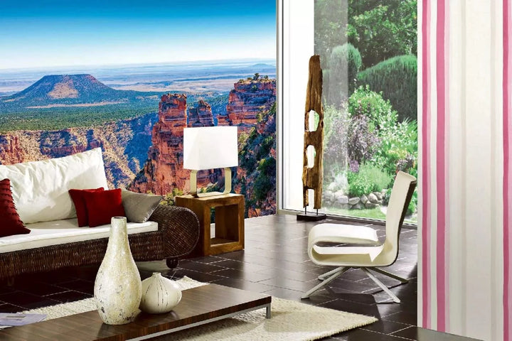 Fototapetes ar dabu - Cedar Mountain Arizonā, zila D-ART