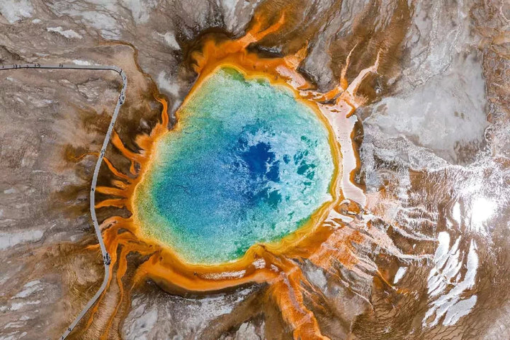 Fototapetes ar dabu - Grand Spring, zaļā krāsā D-ART