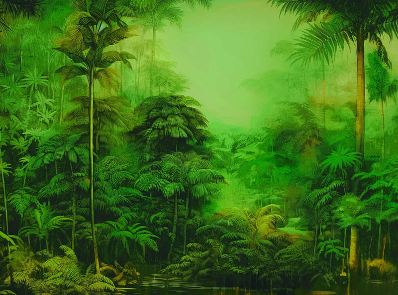 Фотообои с джунглями, 371x280 см, 1407373 AS Creation