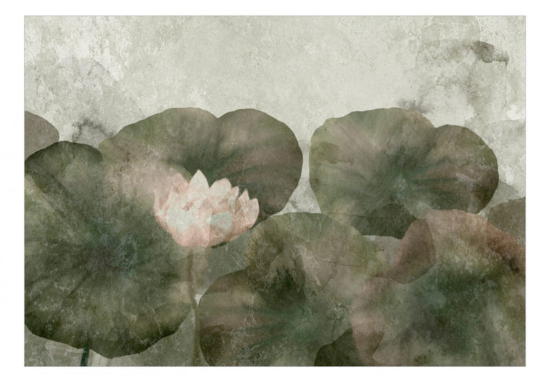 Fototapetes ar freskas imitāciju uz ziedu rakstu, 135746 G-ART