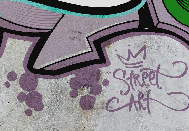 Fototapetes ar graffiti - Street art (Regeja krāsas) - 123963 G-ART