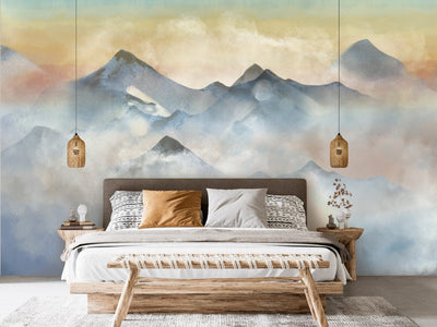 Wall Murals with mountains - Mountain Breeze, 138832 G-ART