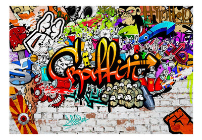 Wall Murals with colorful graffiti, 61930 G-ART