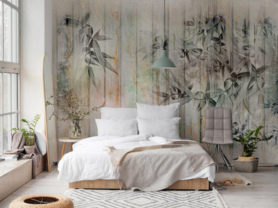 Wall Murals with leaves - Leaf colours, 142711 G-ART