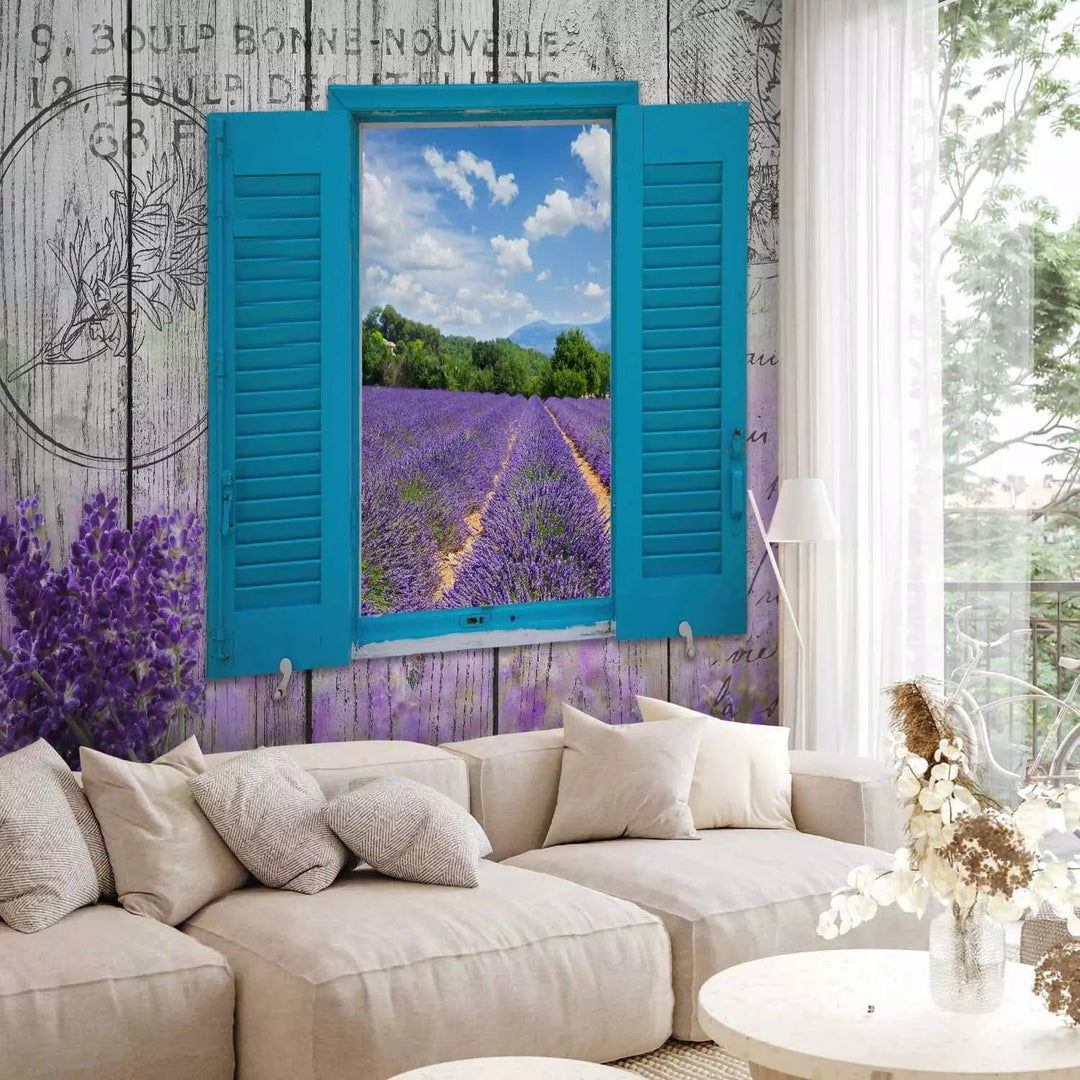 Fototapetes ar lavandu - Lavandas smarža, 64174 G-ART