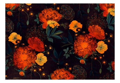 Fototapeet moonidega - Öine ärkamine, roosad lilled, 143176 G-ART