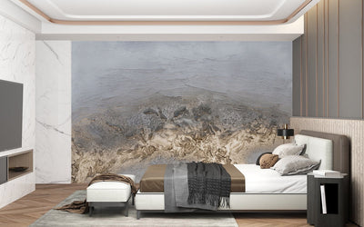 Wall Murals with artistic design - Abstract whale D-ART