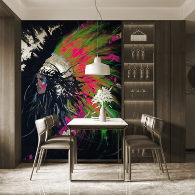 Wall Murals with artistic design - Spiritual Awakening, 184x254 cm D-ART