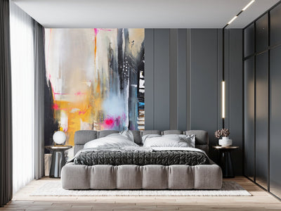 Wall Murals with artistic design - Street Rhythm, 184x254 cm D-ART