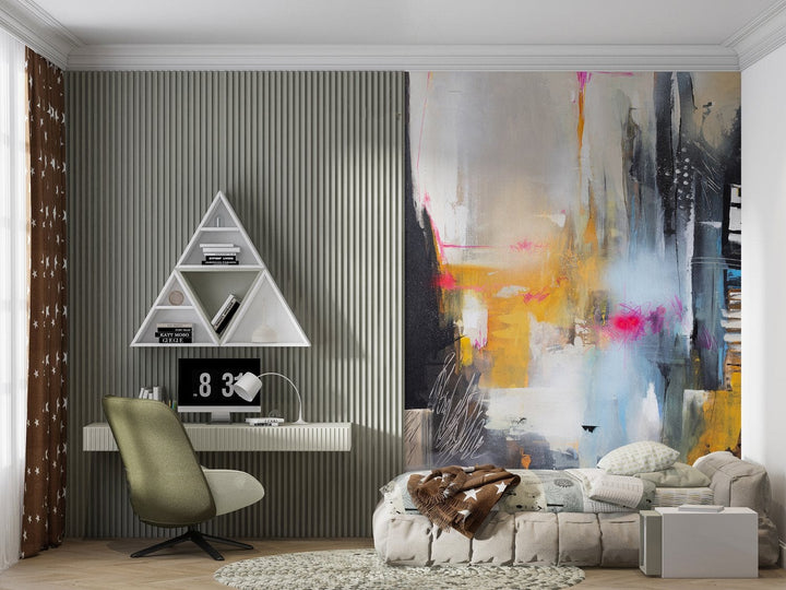Fototapetes ar ekskluzīvu dizainu, abstrakcija - Ielas ritms D-ART