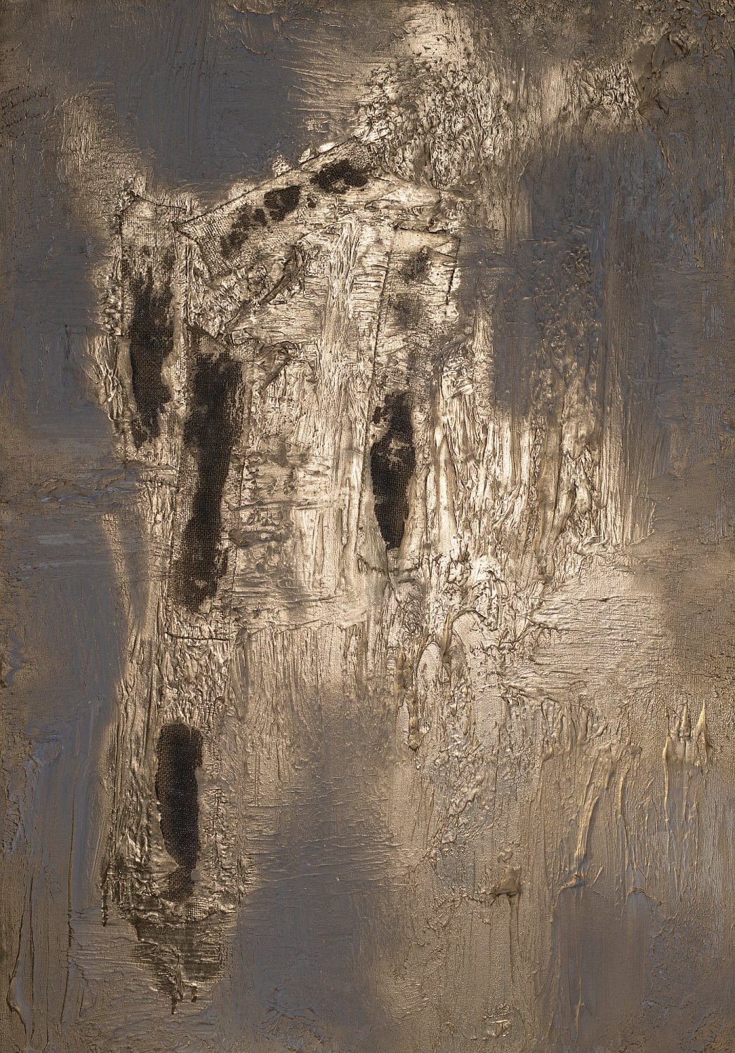 Fototapetes ar māksliniecisku dizainu - Zelta abstrakcija D-ART