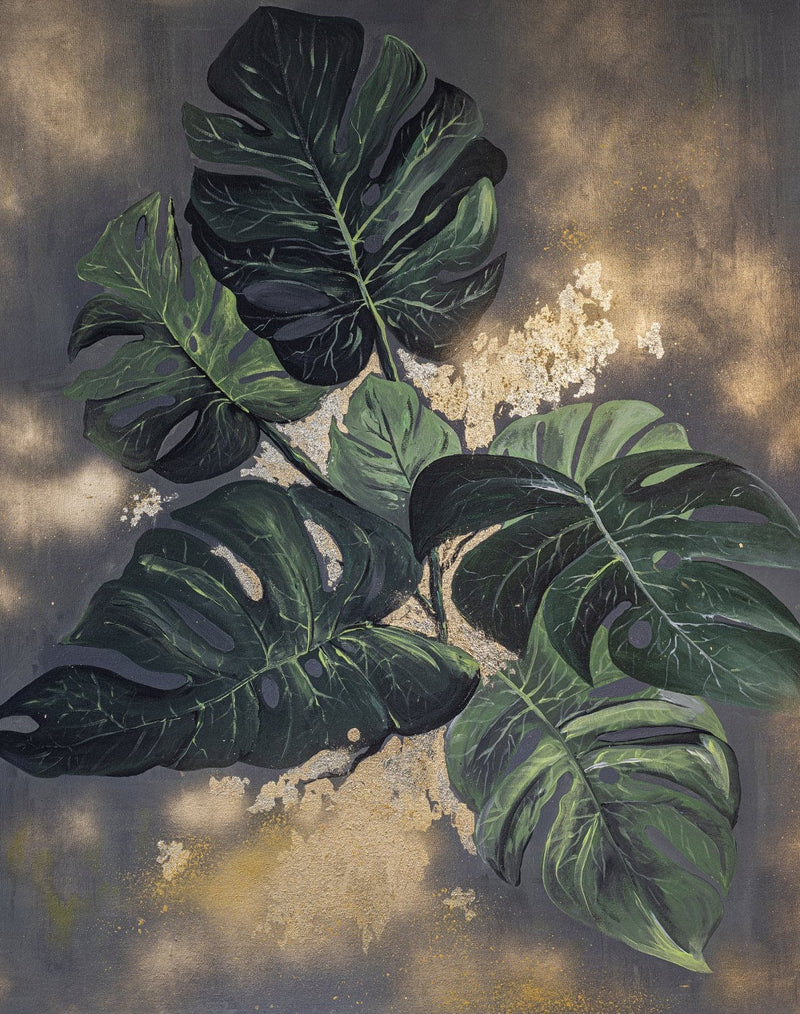 Valokuvatapetti taiteellisella muotoilulla - Lush Exotica, 184x254 cm D-ART