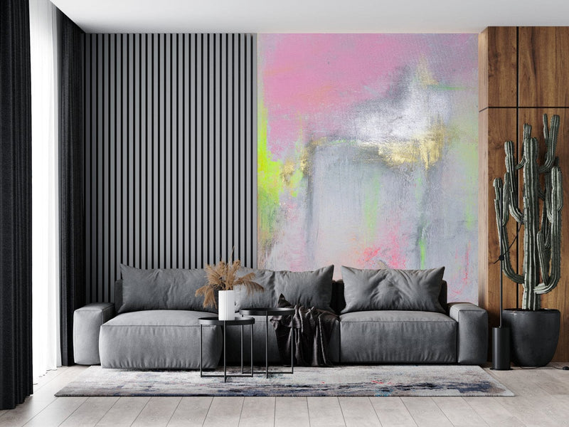Wall Murals with artistic design - Swirling Abstraction, 184x254 cm D-ART