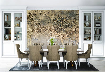 Wall Murals with artistic design - Golden Forest D-ART