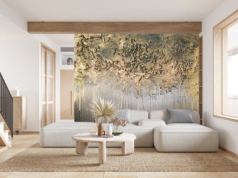 Wall Murals with artistic design - Golden Forest D-ART