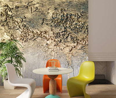 Wall Murals with artistic design - Golden Forest D-ART