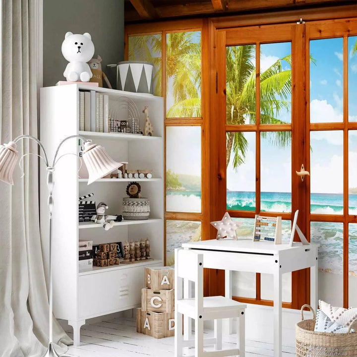 Fototapetes ar palmām - Ielūgums, 61671 Tapetenshop.lv