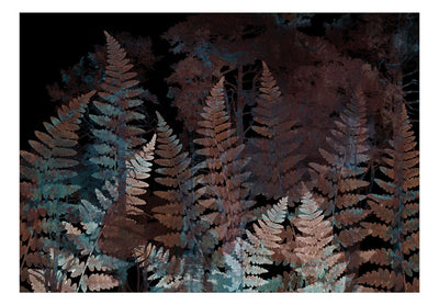 Wall Murals with fern leaves - Ferns in the forest, 143047 G-ART
