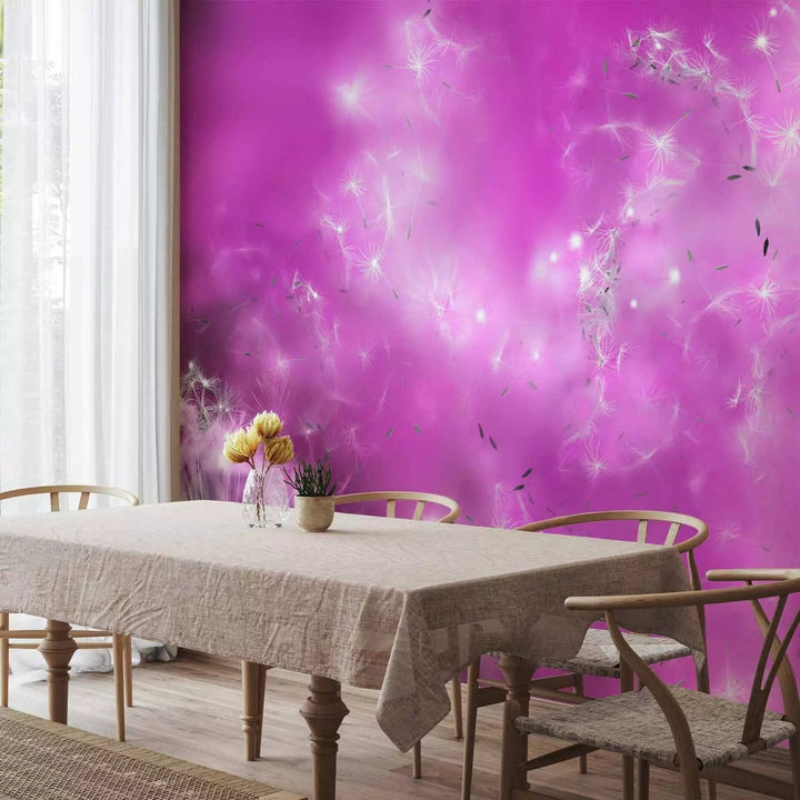 Fototapetes ar pienenēm - Maģiskās pienenes - 96838  G-ART