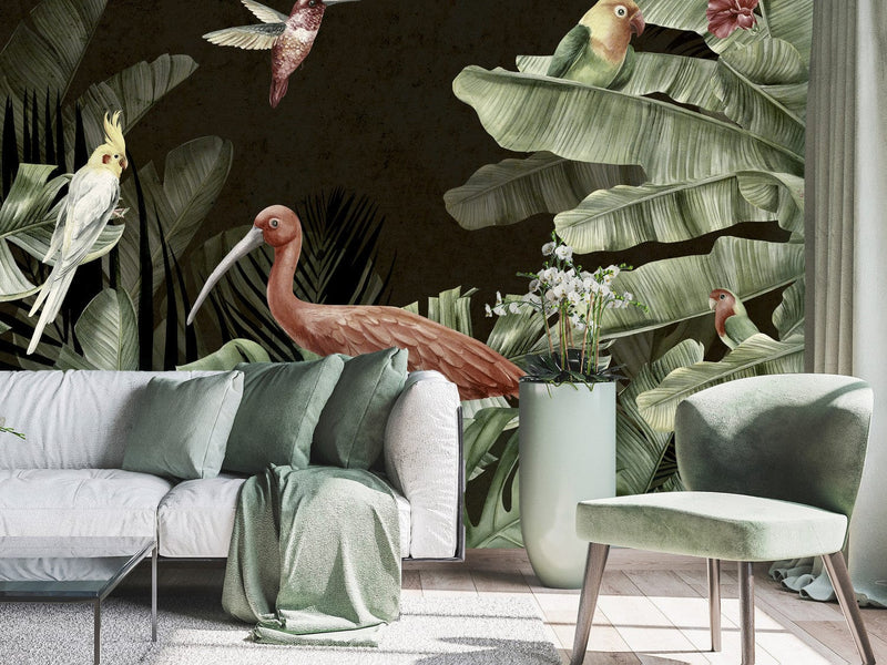 Wall Murals with birds - Tropical Birds, 138847 G-ART