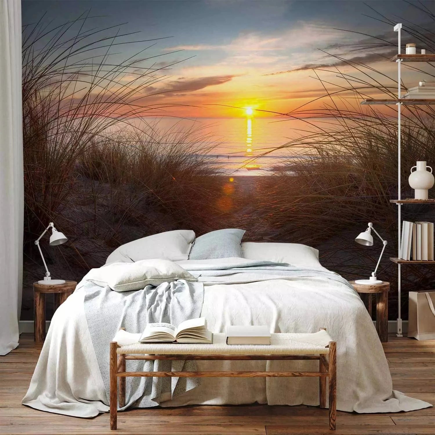 Fototapetes ar saulrietu - Saulriets Atlantijas okeānā - pirkt G-ART