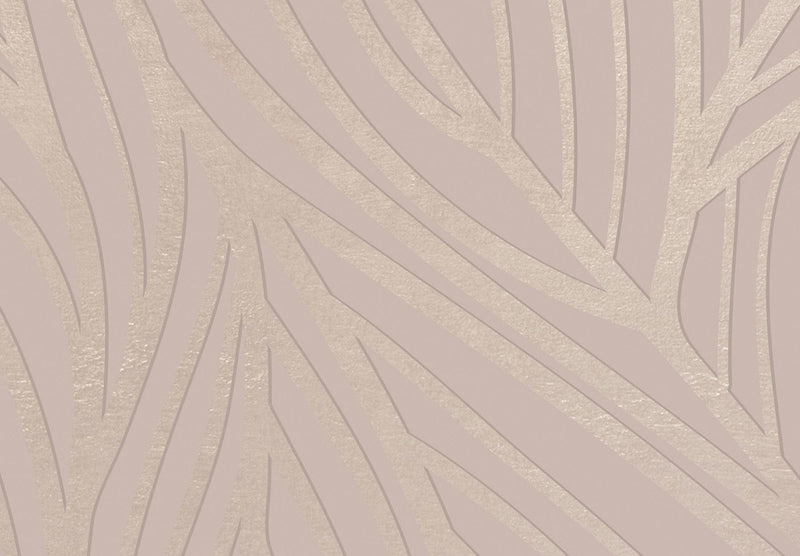 Fototapetes ar viļņveida dizainu bēšā krāsā - Atmiņu viļņi, 146362 G-ART