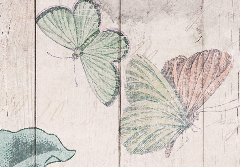 Fototapetai su senovinėmis gėlėmis ant medžio - Kaimo idilė, 142728 G-ART