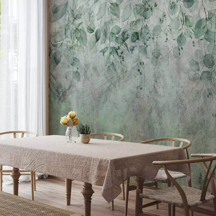 Fototapetes ar zaļam lapām - bez smaržas - ekoloģiskas krāsas G-ART