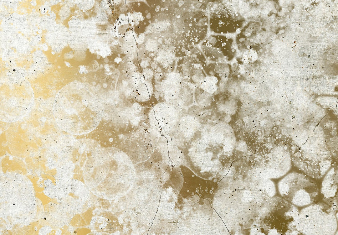 Fototapetes ar zelta abstrakciju - Zelta burbuļi - 142699 G-ART