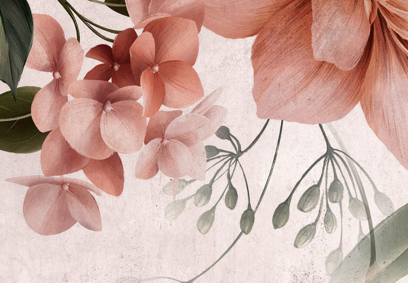 Fototapeet lilledega - Lõhnavad unenäod, roosa, 143178 G-ART