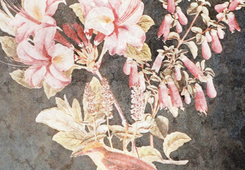 Fototapetes ar ziediem vintāžas stilā - Karaliskais stils, 143125 G-ART