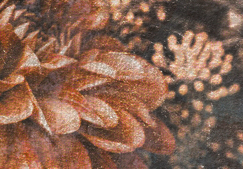 Fototapeet lilledega vintage stiilis - Retro lilled, roosa, 143071 G-ART