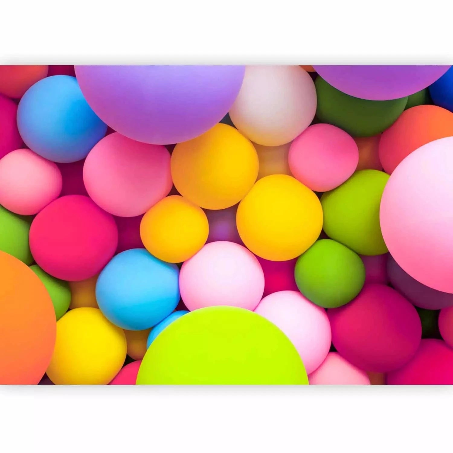 Fototapetes bērnuistabai - Krāsains bumbiņas - 88504 G-ART