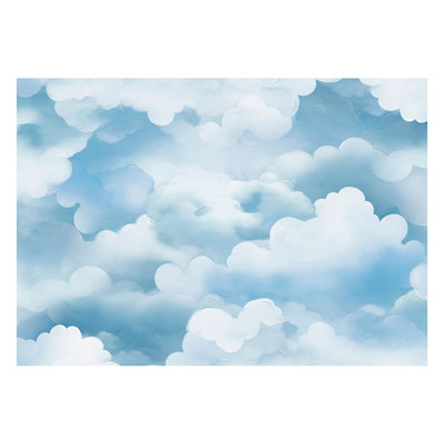 Wall Murals for nursery ceiling - Sky and clouds in illustrative style, 159915 G-ART