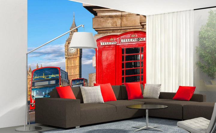 Fototapetes ar Bigbenu Londonā D-ART