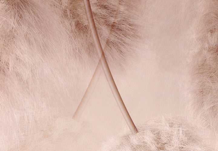 Fototapetes guļamistabai - Boho stils maigi rozā krāsā - 142591 G-ART
