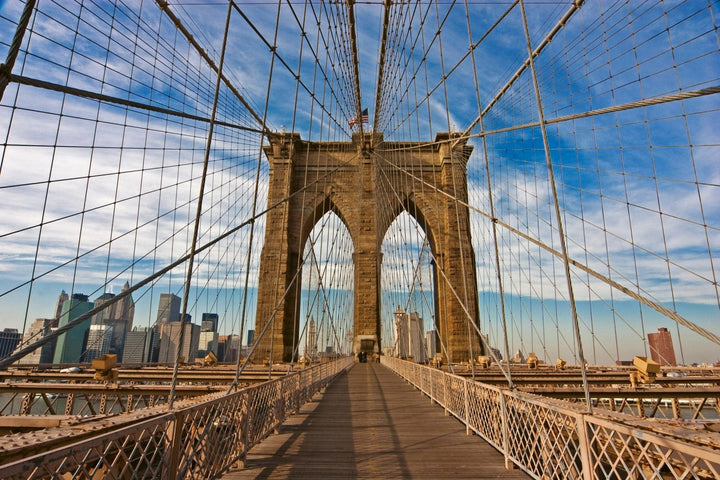 Fototapete Bruklinas tilta perspektīva, Ņujorka | Flizelīns D-ART