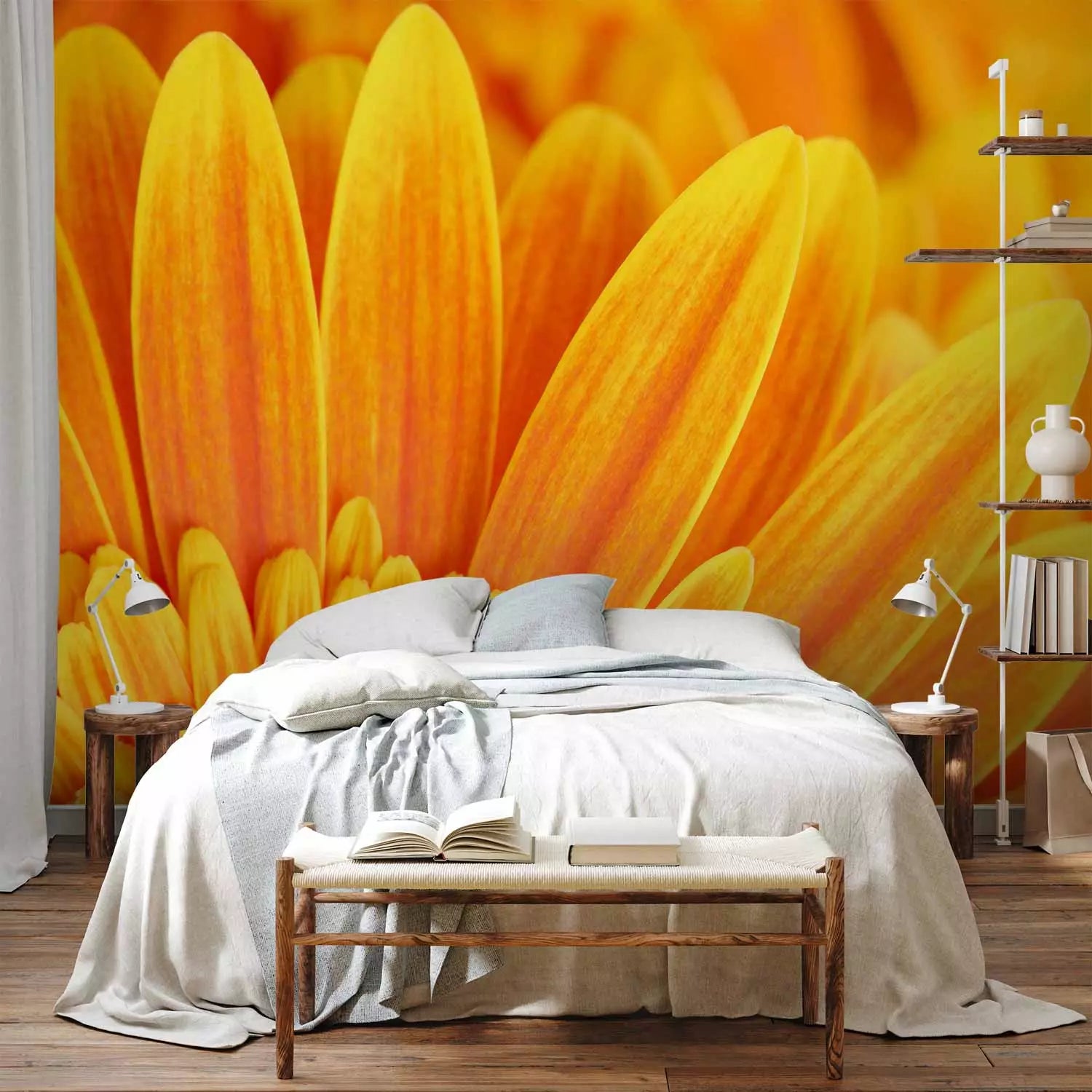 Fototapetes - Dzeltena gerbera, 60681 G-ART