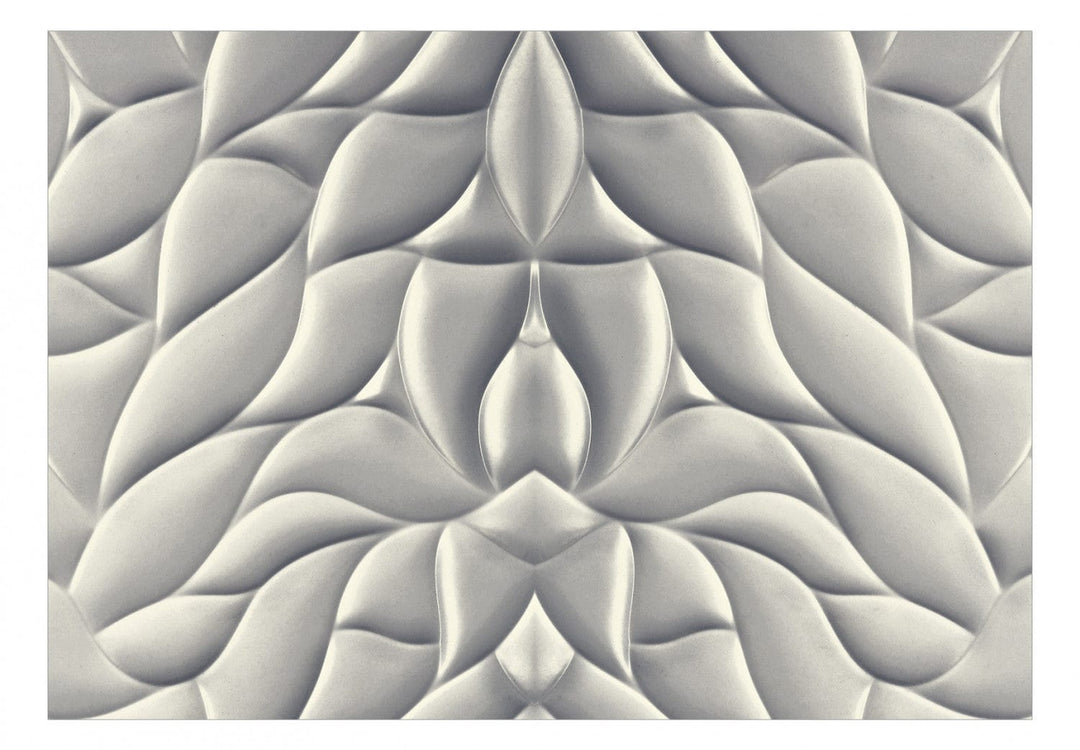 Fototapetes - Elegants fons, stepēts motīvs sudrabā krāsā - 138798 G-ART