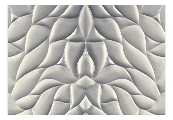Fototapetes - Elegants fons, stepēts motīvs sudrabā krāsā - 138798 G-ART