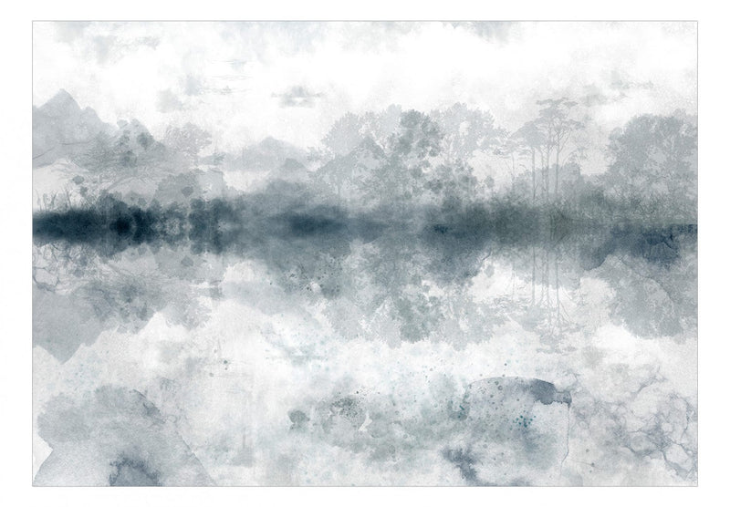 Wall Murals - Lake in grey, 138826 G-ART